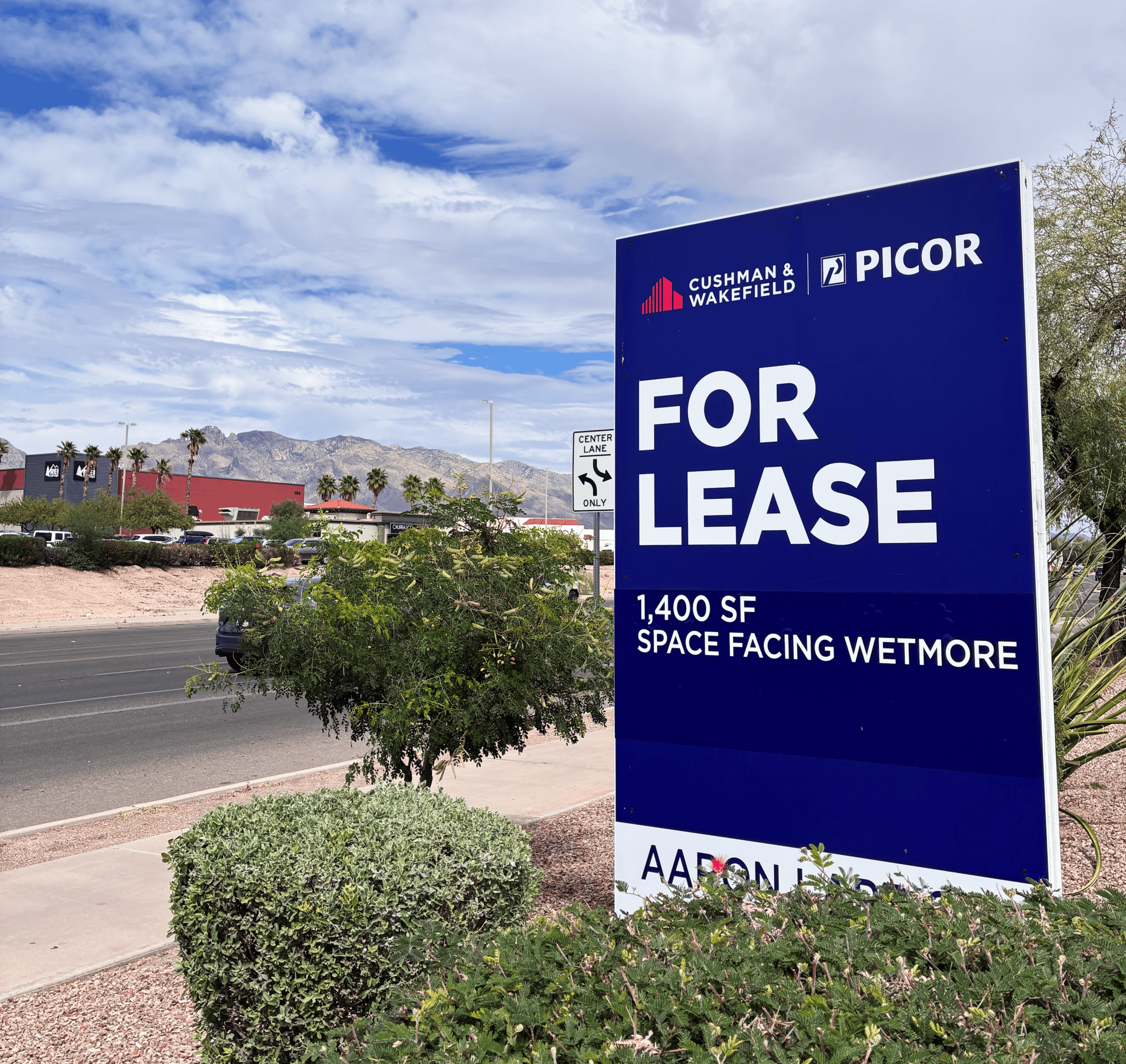 PICOR For Lease Sign 